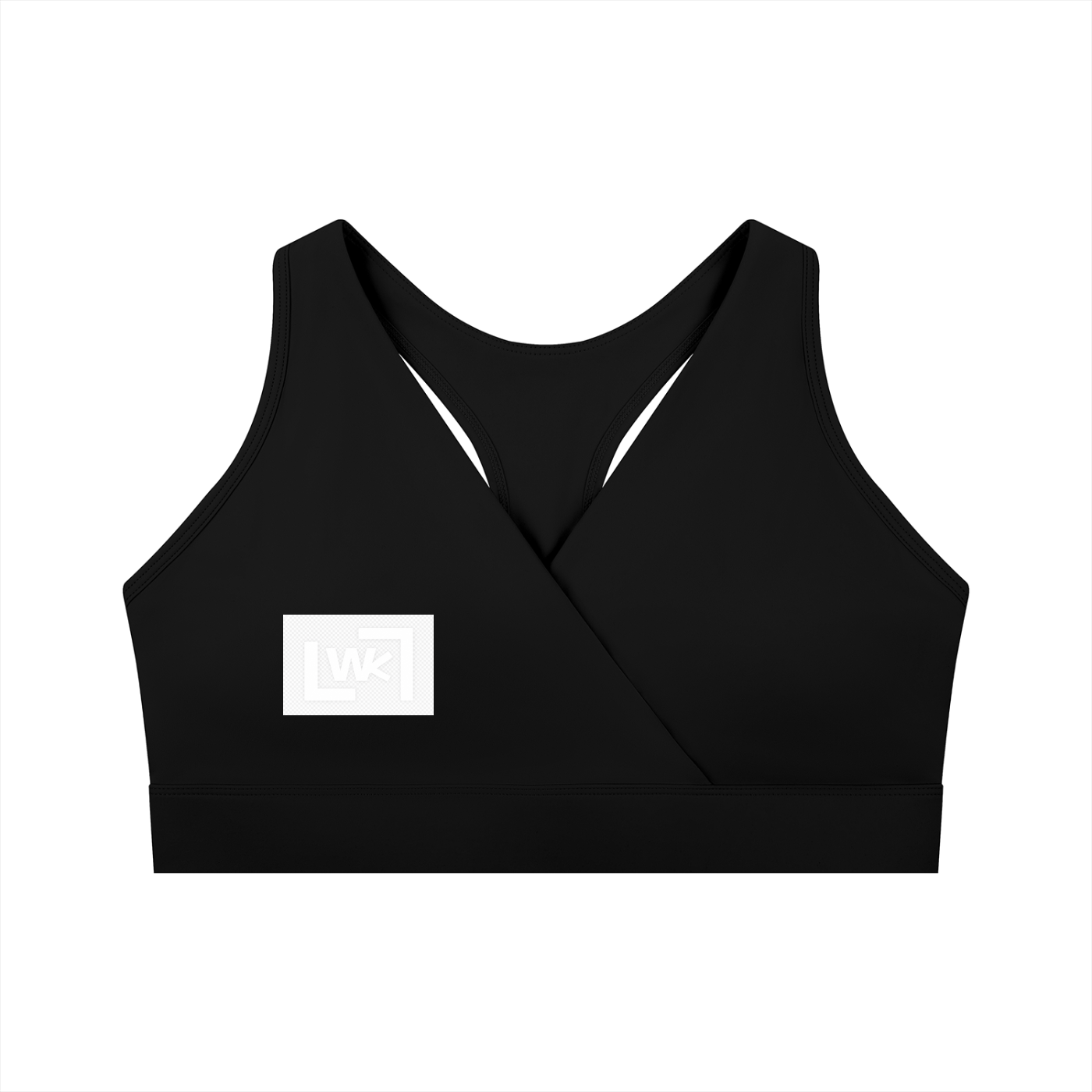 Women's Crossover V-Neck Sports Bra